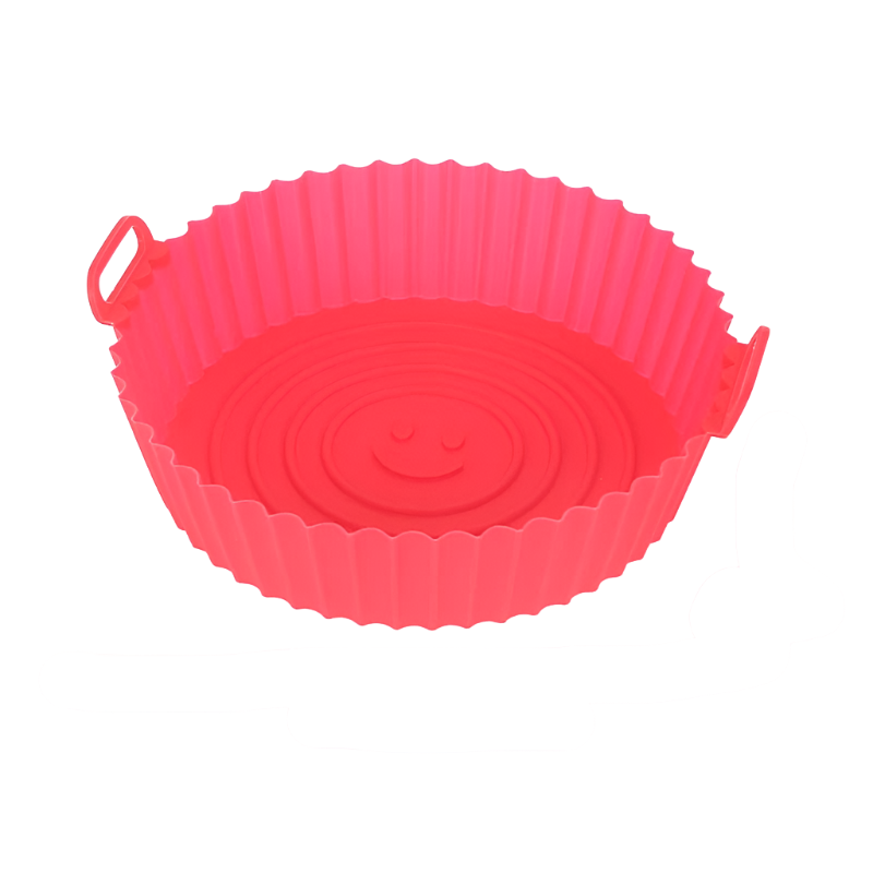 Air Fryer Silicone Tray Oven Baking Tray Pizza Fried Chicken Baking Tool Reusable Liner Easy to Clean airfryer Silicone Basket