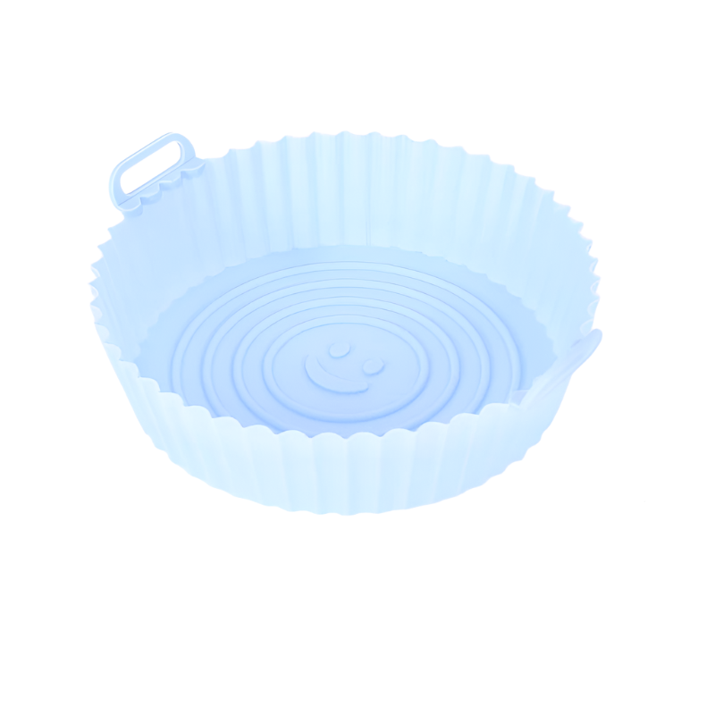 Air Fryer Silicone Tray Oven Baking Tray Pizza Fried Chicken Baking Tool Reusable Liner Easy to Clean airfryer Silicone Basket