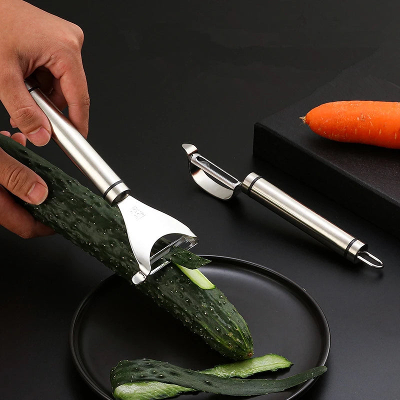 Stainless Steel Fruit Vegetable Tool Potato Peeler Apple Corer Cutter Melon Scoop Fish Scale Scraper Home Kitchen Accessories