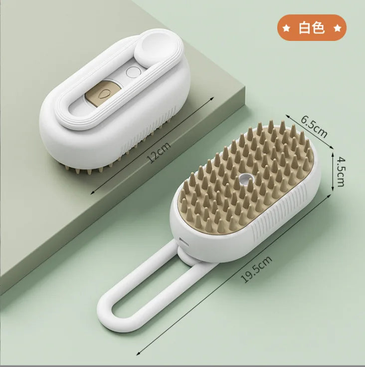 Peigne de pulvérisation électrique pour animaux de compagnie, pour chats et chiens, peigne d'épilation à une touche, brosse de Massage Anti-vol, Massage propre, nouveau