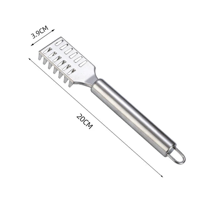 Outil pour fruits et légumes en acier inoxydable, éplucheur de pommes de terre, coupe-pomme, cuillère à Melon, grattoir à écailles de poisson, accessoires de cuisine à domicile