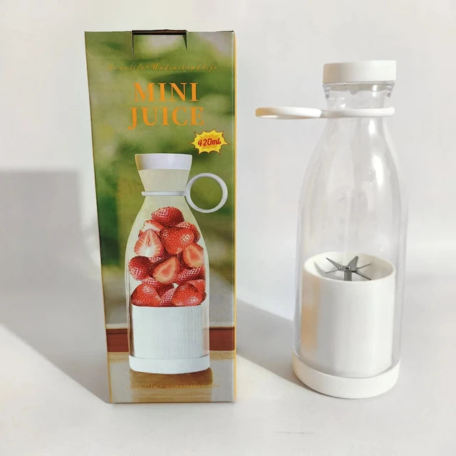 Newly design fresh fruits mixer smoothie bottle mini fast juice juicer portable blender