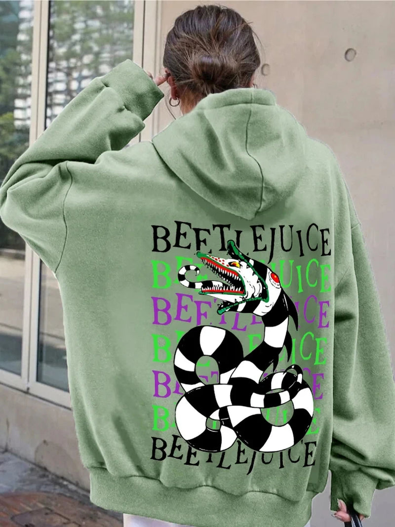 Autumn and Winter Hoodies Men Sweatshirts Unisex 3D Print Animal Black and White Snake Print Hoodie Harajuku Fashion Pullover