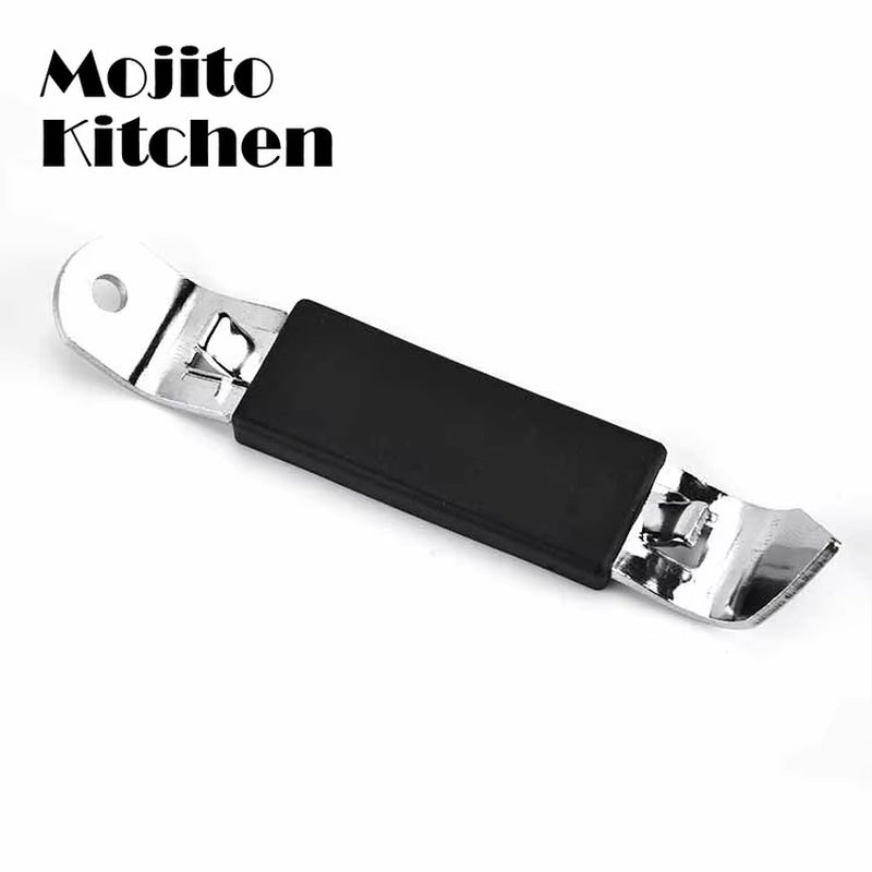 1Pc Stainless Steel Stab Can Opener Bottle Classic Design Red Wine Beer Multifuntion Kitchen Camping Outdoor Gadget Portable Sec