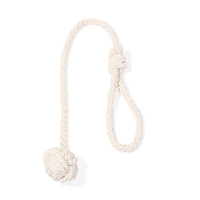 Embrasses de rideaux en corde de coton faites à la main, boule de nœud en corde, accessoires décoratifs pour la maison, décoration de chambre à coucher