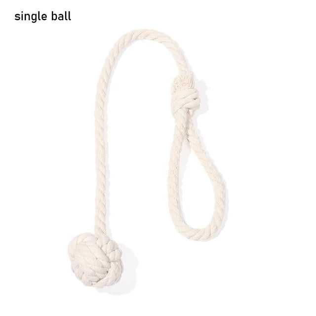 Embrasses de rideaux en corde de coton faites à la main, boule de nœud en corde, accessoires décoratifs pour la maison, décoration de chambre à coucher