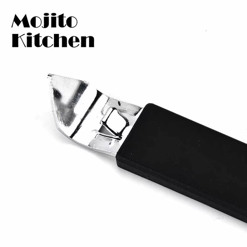 1Pc Stainless Steel Stab Can Opener Bottle Classic Design Red Wine Beer Multifuntion Kitchen Camping Outdoor Gadget Portable Sec