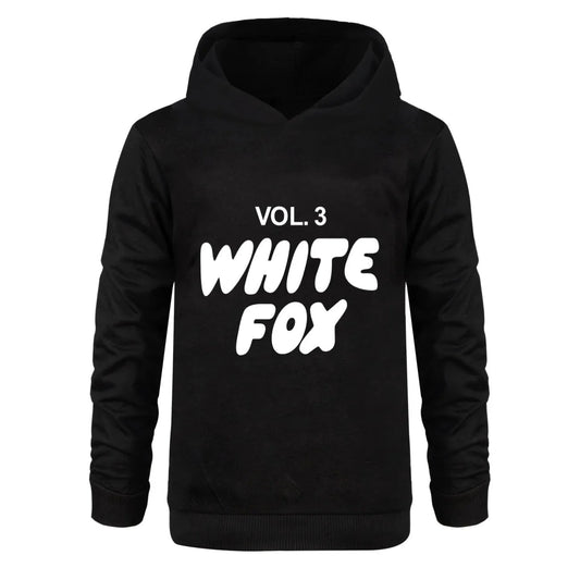 White Fox Autumn Winter Kids Hooded Children Clothes gift vol.3 Baby Boys Girls Cotton Hoodies Sweatshirt Casual Clothing2-15Y