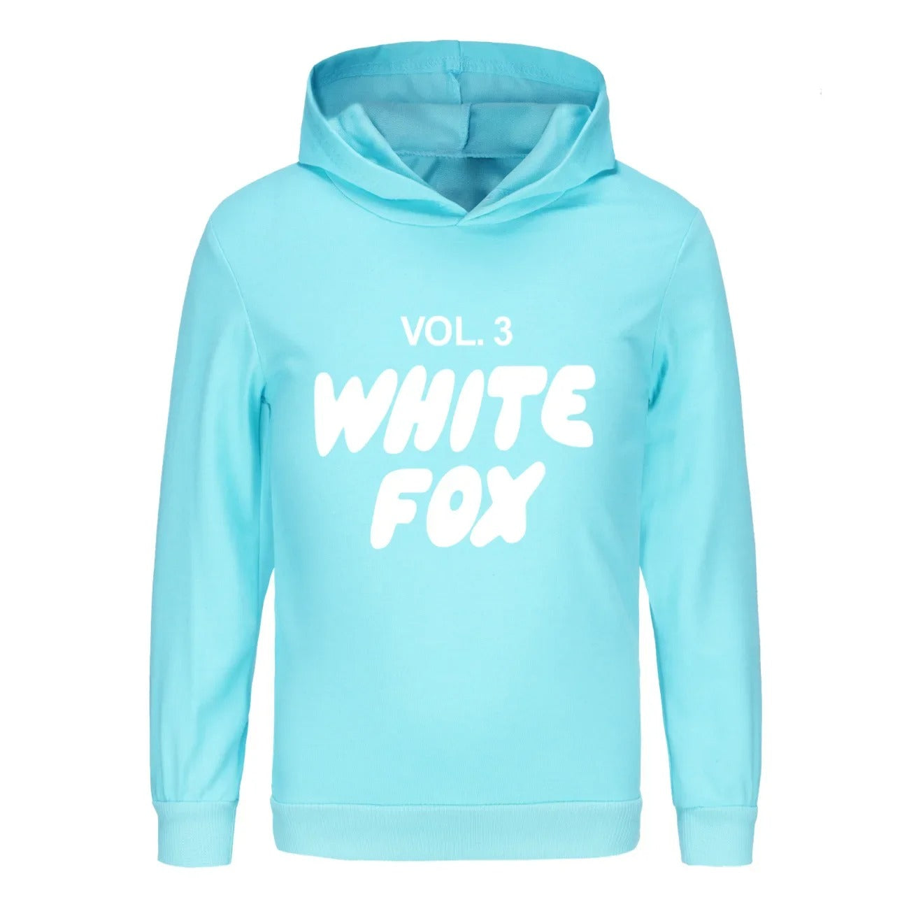 White Fox Autumn Winter Kids Hooded Children Clothes gift vol.3 Baby Boys Girls Cotton Hoodies Sweatshirt Casual Clothing2-15Y